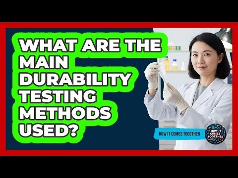 What Are The Main Durability Testing Methods Used?