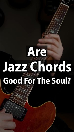 Are Jazz Chords Good For The Soul? 😇 #jazzblues I certainly think so! 😁 Here is a fun way to improvise with chords, locking in with the groove and creating flowing melodies! What do you think? Get the PDF and backing track on Patreon