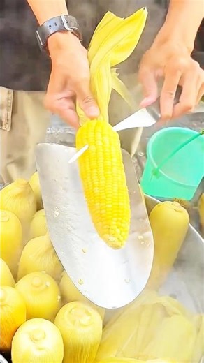 How Corn is Processed & Made Ready to Eat #shorts