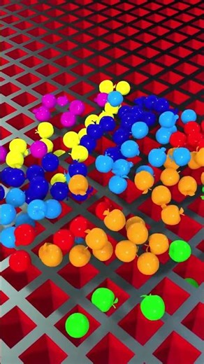 Apple face ball falling Apples 500 pcs #roblox #loop #3danimation