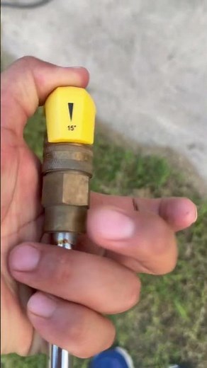 Sunjoe pressure washer nozzle change