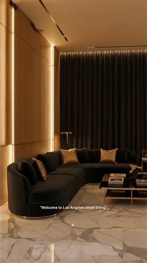 Inside a $7M Los Angeles Luxury Smart Home | AI Interior 🇺🇸#losangeles #luxury