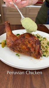 5.9K views · 40 reactions | Peruvian Chicken: juicy, marinated chicken paired with Aji Verde sauce—a cool, creamy mix of cilantro, jalapeño, and spices. Comment “chicken” and I’ll DM you the details. #peruvianchicken #peruvianfood #chickendinner #chickenrecipes #dinnerideas #smokedchicken #smokedmeat #easyrecipes #recipe #f52grams #forkyeah | The Salty Cooker | Facebook
