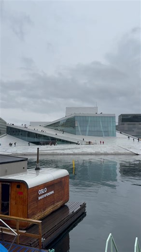 Rainy day but the Opera still shines! 😊 #oslo #visitoslo | Visit Oslo