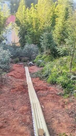 Demonstration of brick transportation with a sliding track