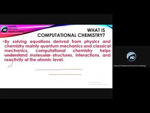 Day 1 Basics of Computational Chemistry and Chemdraw tools