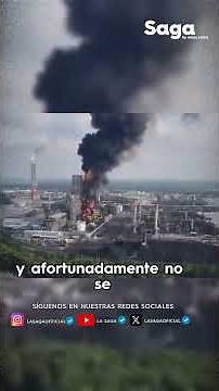 Dos Bocas is on fire again! PEMEX hid it until neighbors exposed it!