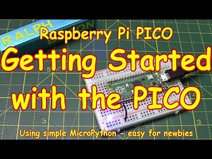 #215 Raspberry Pi PICO 2040 - getting started with Thonny IDE & µPython