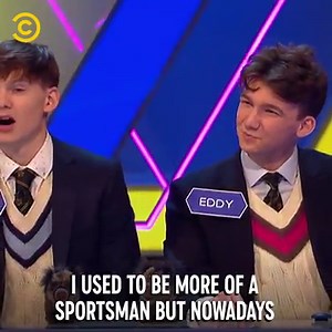 5.7K views · 17 reactions | "How can you POSSIBLY call the combination of cerise and chocolate evil?" Big questions are asked in brand new Blockbusters, arriving tomorrow at 8pm! | Comedy Central UK | Facebook