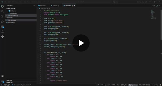 #codsoft #python #internship #programming | Deekshith Ch