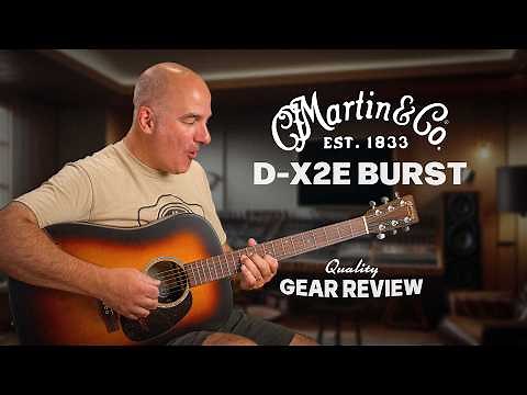 Martin D-X2E Ziricote Burst Review: Budget-Friendly Martin with Pro Potential? | Guitar Gear Review