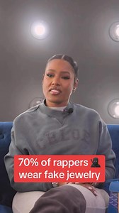 Most rappers don’t wear real jewelry 💎. Some get scammed by their jeweler, and others buy fake chains on purpose just to flex. @itsbellabarcode_ | Rich Major