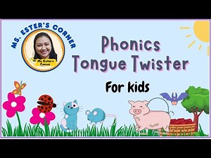 🎉 PHONICS TONGUE TWISTER CHALLENGE for Kids! 🐱🦇🐷🐞 #phonicsforkids #earlyliteracy #phonicsreading