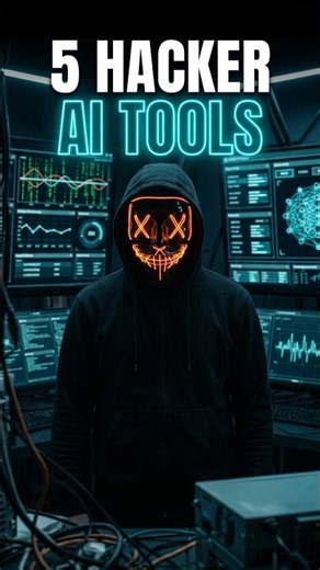 🤖 5 AI Tools Every Hacker Should Know! 💀 #cybersecurity #ai #hacker #shorts #viral #trending #facts