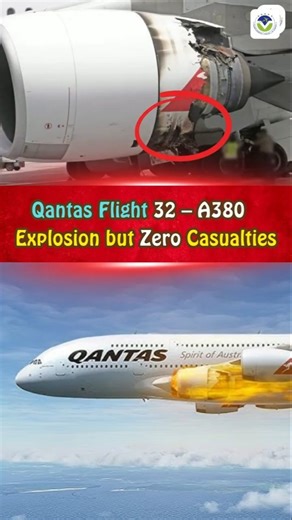 ✈️ Qantas Flight 32 – A380 Explosion but Zero Casualties