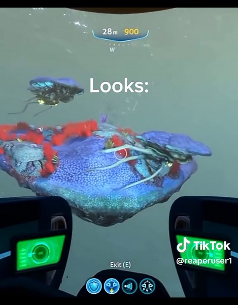 no.. #ocean #game #subnautica #leviathan #reefback