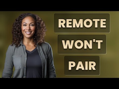 Why Won't My Apple TV Remote Pair After Changing the Battery?