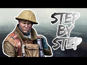 How to Paint Realistic Miniature Faces - Step by Step