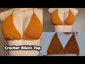 Easy Crochet Bikini Top for Beginners