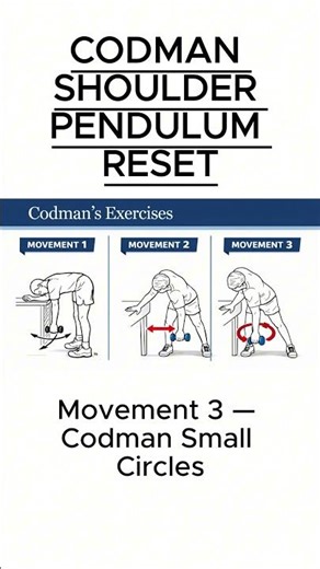 Codman Pendulum Exercises for Shoulder Rehab
