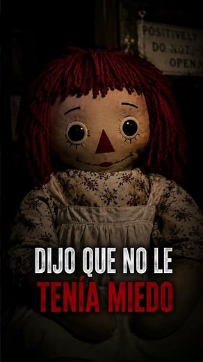 😨 He mocked Annabelle... and this happened