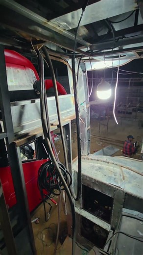 "Dashboard Welding Process in Bus Manufacturing 🔥 | Satisfying Metal Work"