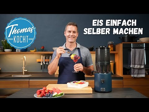 Eis selber machen in 2 Minuten - ohne Zucker 🍧