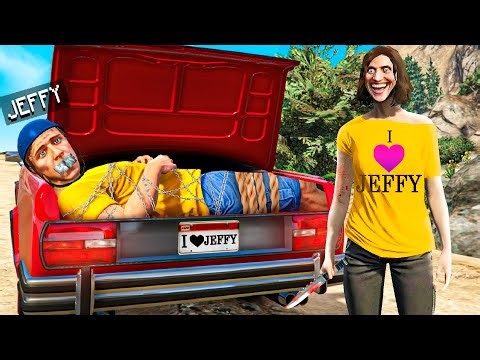Jeffy ESCAPES The CRAZY FAN GIRL in GTA 5!