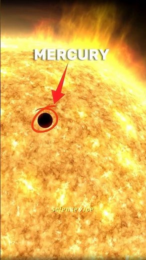 Smallest planet in our solar system || Mercury #sciencefacts #space