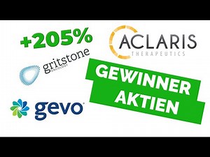 +205% 💰🤑 GEWINNER AKTIEN (Aclaris Therapeutics, Gritstone Oncology, Gevo) - 19.01.2021