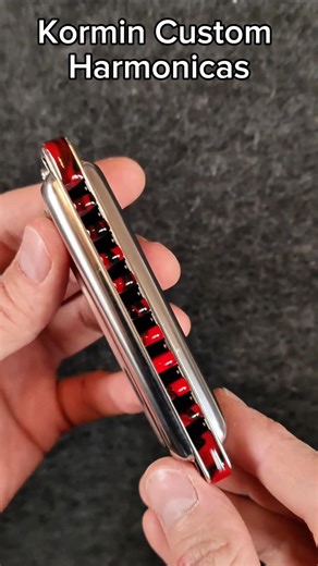 Crafted with care and precision, our custom harmonicas are fully optimized for overblow and overdraw techniques. Each instrument is handmade and ready within just two weeks. Have any questions? Don’t hesitate to reach out! #seydel #seydel1847 #seydelendorser #seydelharmonicas #seydelharmonica #hohner #goldenmelody #harmonica #harmonicaplayer #harmonicablues #bluesharp #bluesharmonica #kormin #kormincustom #kormincustomharmonicas | Kormin Custom Harmonicas