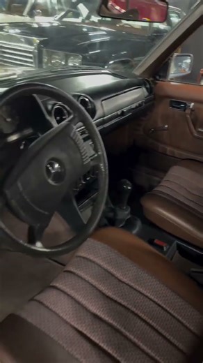 فروش بنز W123 نسکافه ای ☕