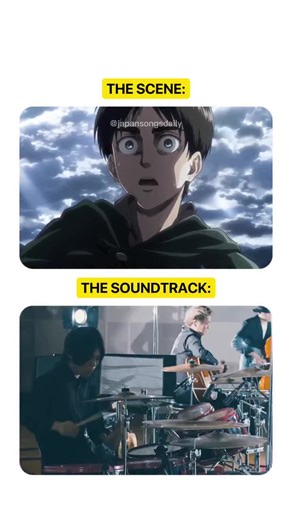 ONE OF THE GREATEST SCENES IN ANIME HISTORY 🔥 🎧 YouSeeBIGGIRL/T:T — Hiroyuki Sawano (2017) 🎦 Anime: Attack on Titan Season 2 This legendary track from the Attack on Titan Season 2 Original Soundtrack became unforgettable during one of the most shocking moments in the series — the Reiner and Bertholdt betrayal in Episode 6 « Warrior ». Composed by Hiroyuki Sawano and performed by vocalist Gemie, the song blends powerful orchestral arrangements with dramatic choir vocals, perfectly capturing th