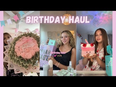 Birthday Haul - TikTok Compilation 🎂🎀