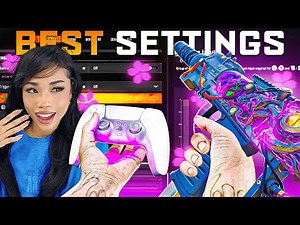 the BEST CONTROLLER SETTINGS to use on Black Ops 6 RIGHT NOW ♡