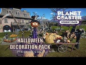 Planet Coaster: Halloween Decoration Pack with 15 items [Spooky Pack DLC]