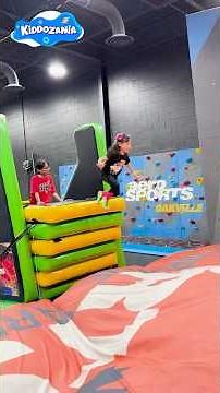 Hunter & Heather's Trampoline Indoor Playground Adventure