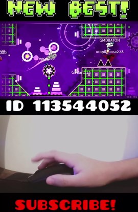 Random processing new best - Day 13 #geometrydash #gdupdate #gd #games #deluxe12