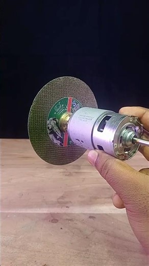 Powerful Iron Cutter Using 775 DC Motor | DIY Grinder Machine
