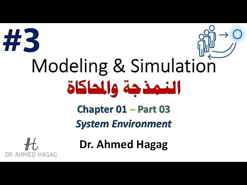 03–Modeling & Simulation | Ch1-3 | System Environment | نمذجة ومحاكاة | بيئة النظام في المحاكاة