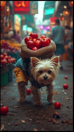 Poor Puppy 🐶 | Find His Power#YorkieSuperhero