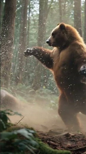 Gorilla vs Bear – Who Would Win This Savage Fight? 🐻🦍🔥 #wildanimals #wildlife #animalfight