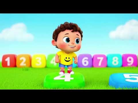Number Line Song 🔢 | Count from 0 to 10 Step by Step for Kids