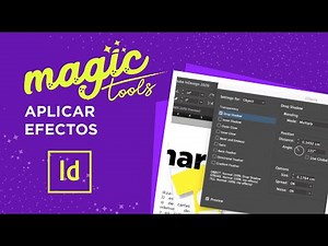 Aplicar efectos en Indesign