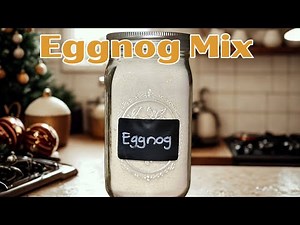 Pantry Ready Eggnog Mix-No Eggs, Shelf Stable, So Easy!