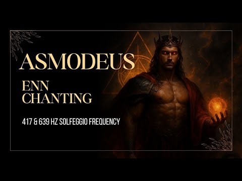 Asmodeus Enn Chanting with 108 Repetitions & Healing Frequencies of 417hz & 639hz