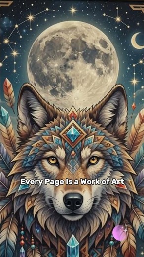 Every Page Becomes a Masterpiece ✨ | Native American Patterns Coloring Book