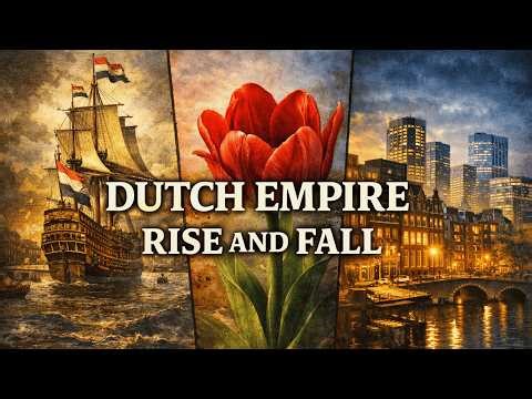 The 6 Stage Empire Collapse Pattern — Dutch Golden Age, Colonial Netherlands, Modern Netherlands
