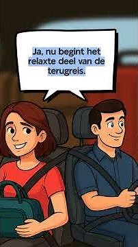 🇳🇱 Learn Dutch with Simple Dialogues | In de auto na de vakantie