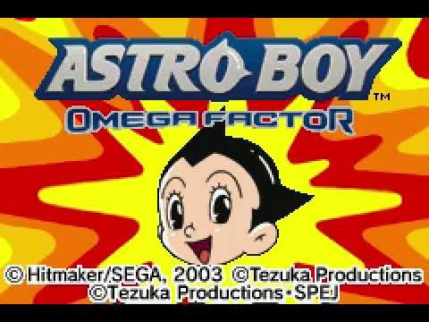 Astro Boy Omega Factor (2003, Game Boy Advance)